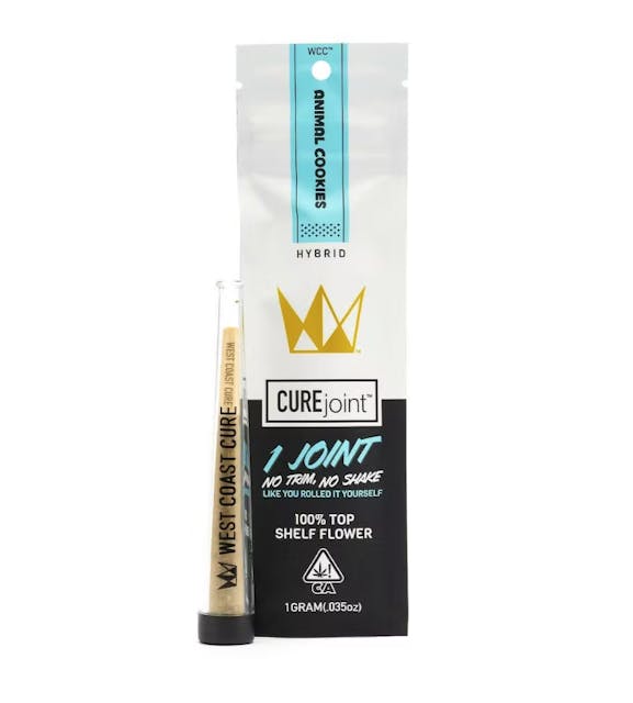 Photograph of product: Animal Cookies - 1g (H) Cured pre-roll - Retail