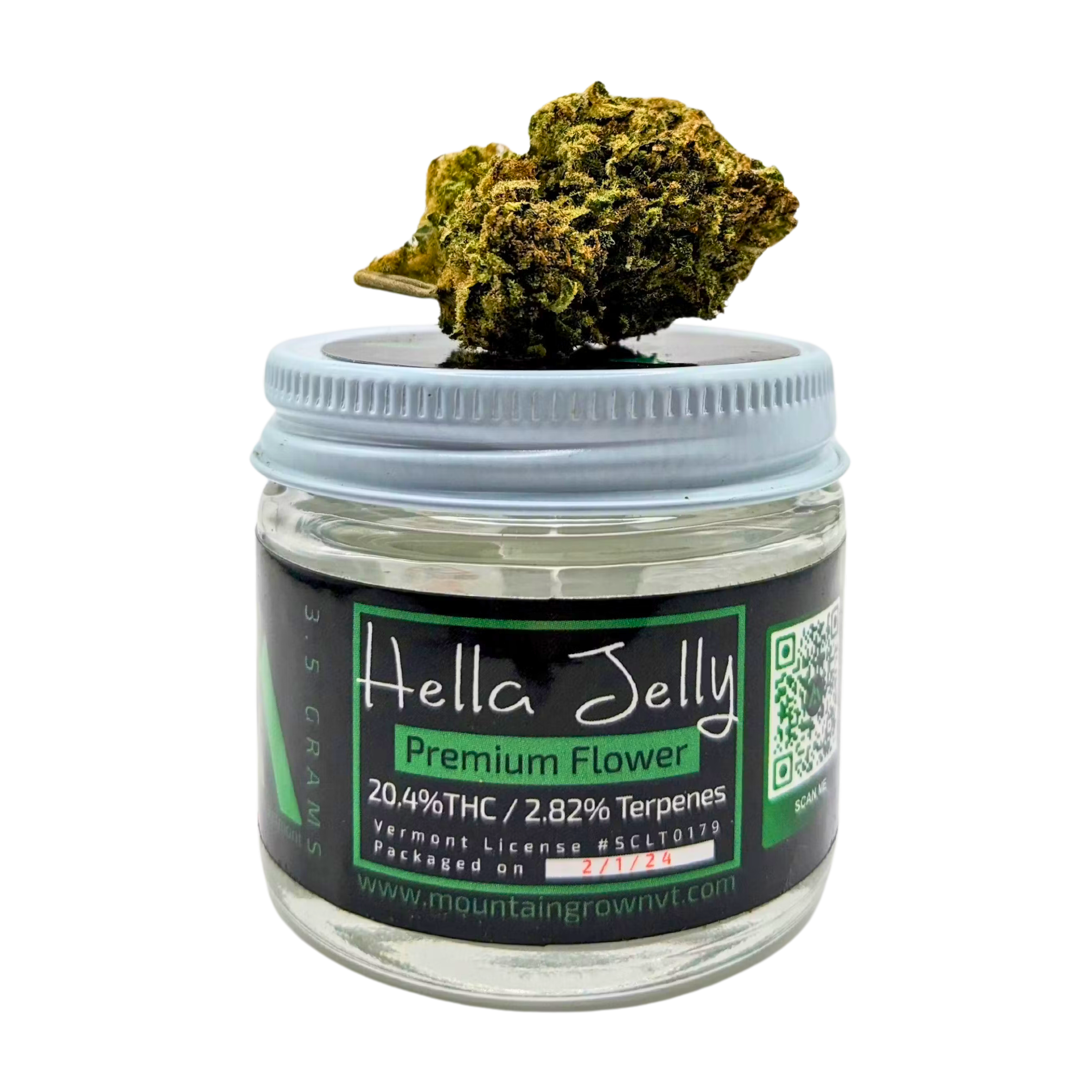 Photograph of product: Hella Jelly | 1/8 Outdoor Flower | - 3.5g