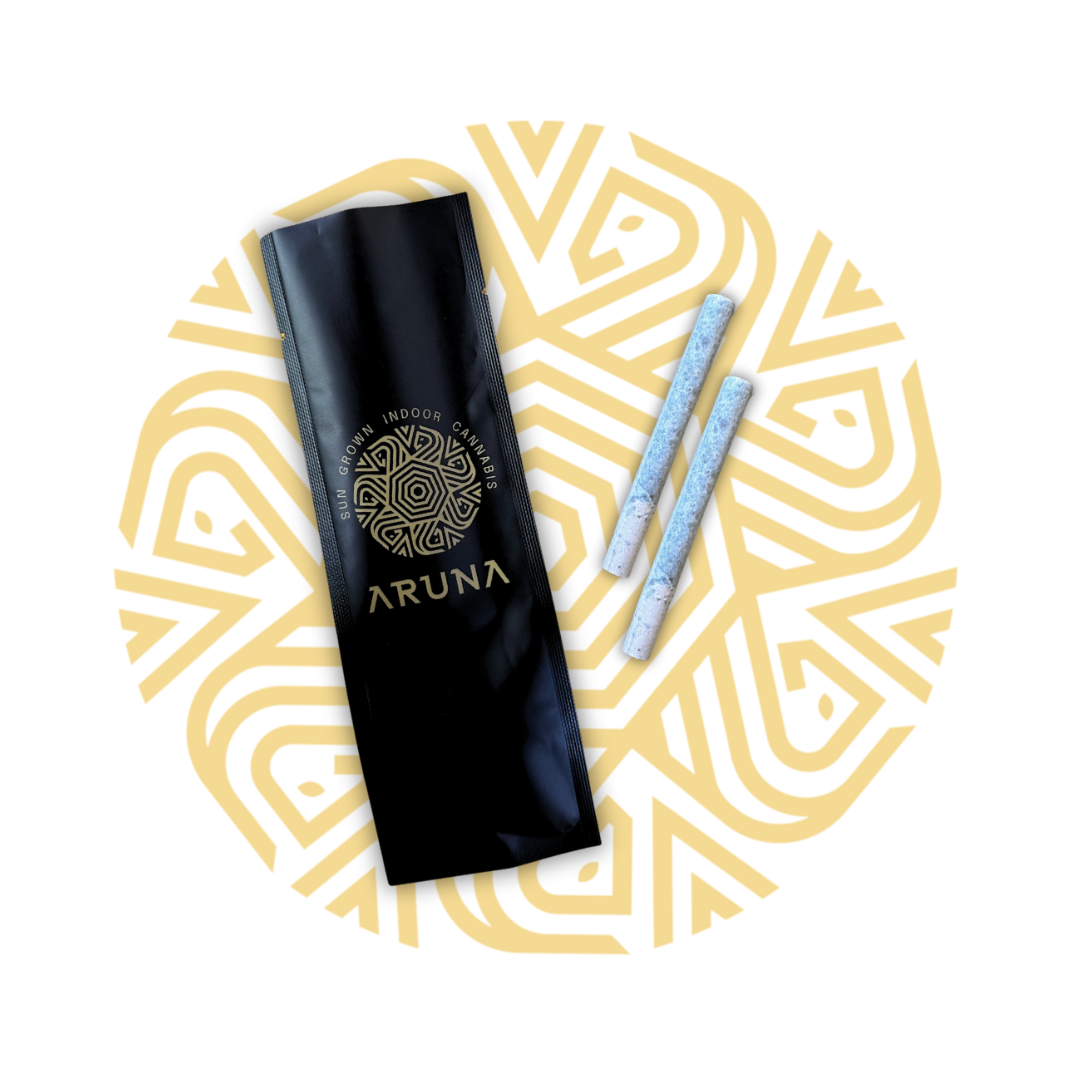 Photograph of product: Cheddar Jack (H) - Pre-Roll Pack (.5gx2)