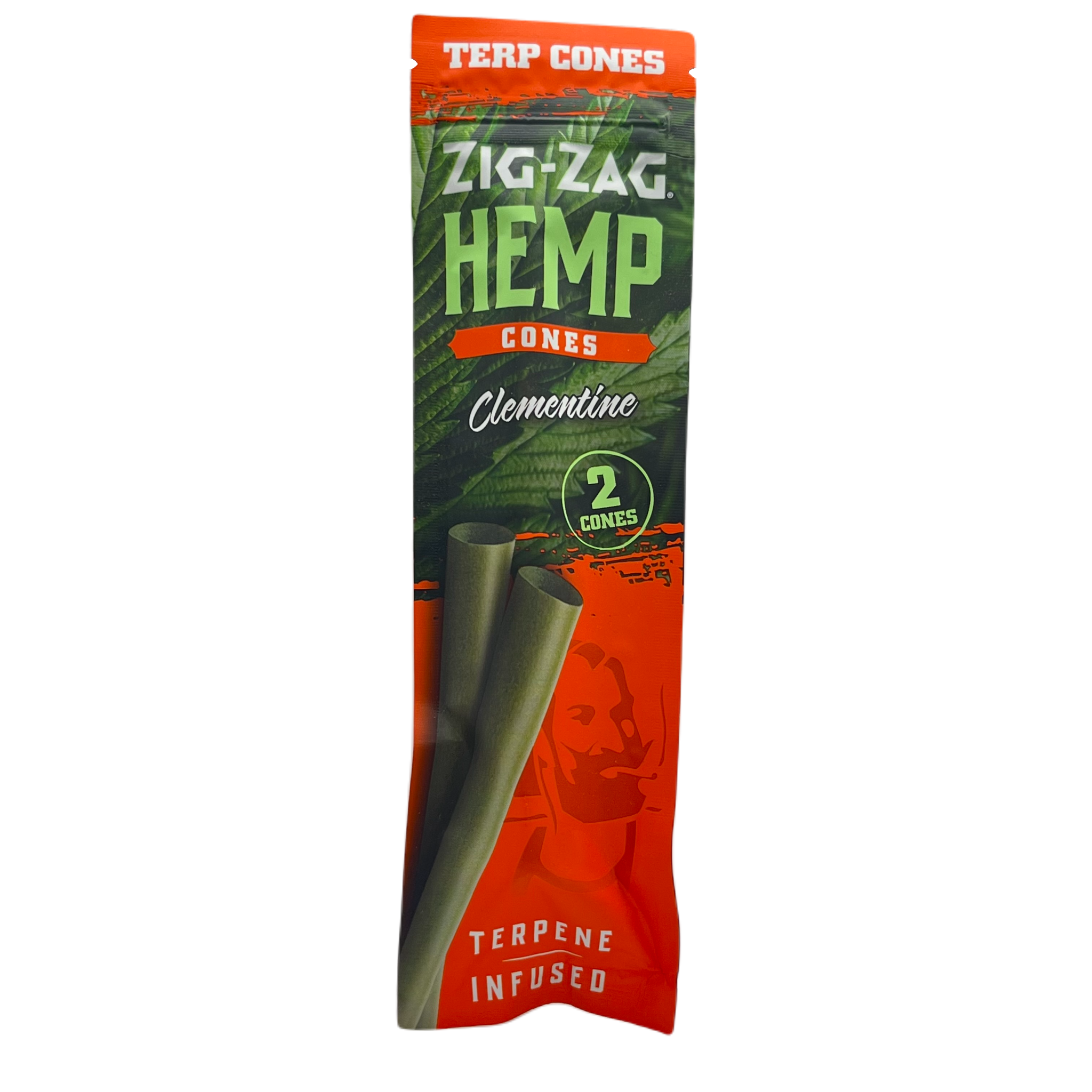 Photograph of product: Clementine | Terpene Infused Hemp Cones 2PK