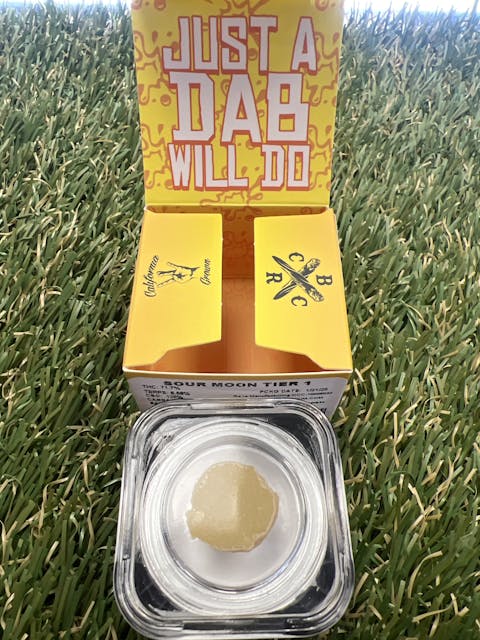 Photograph of product: SOUR MOON 1G ROSIN - 