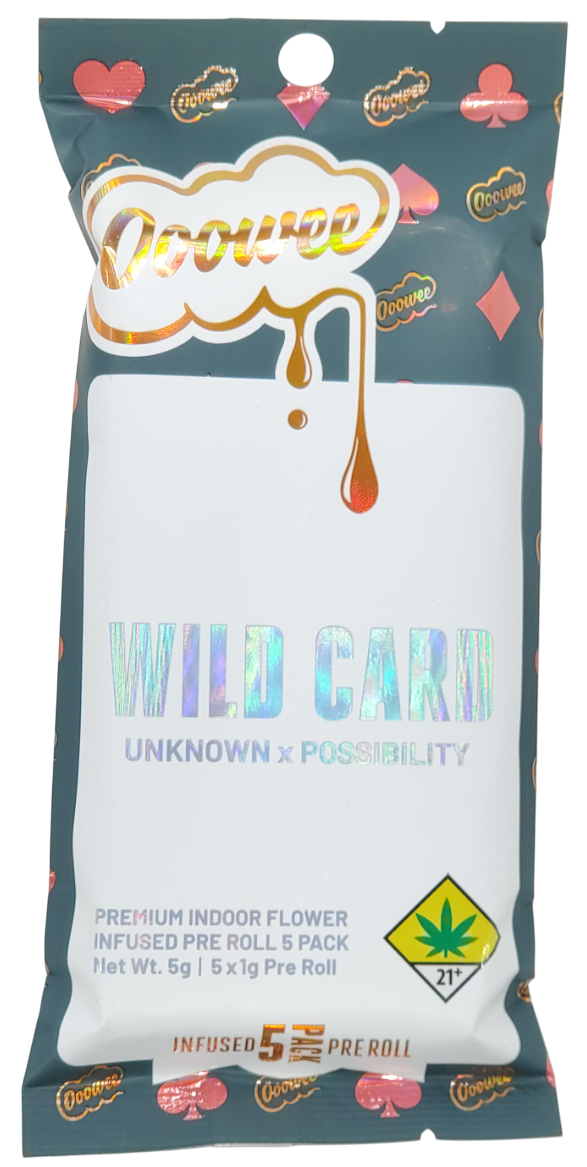 Photograph of product: Ooowee IPR Pack Wild Card 5 x 1g