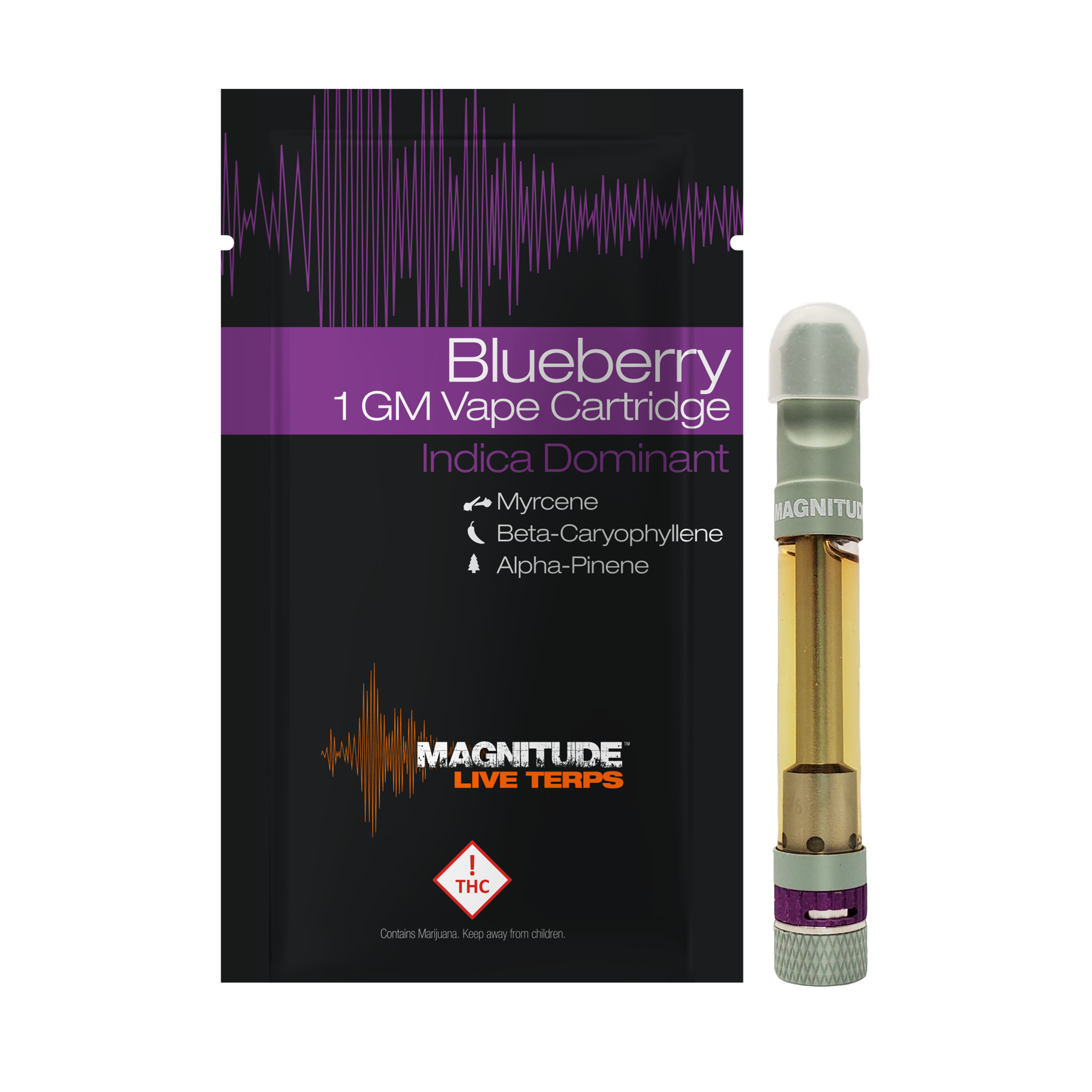 Photograph of product: Blueberry Cartridge 1g