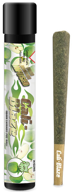 Photograph of product: Cali Blaze Infused PreRoll Green Apple