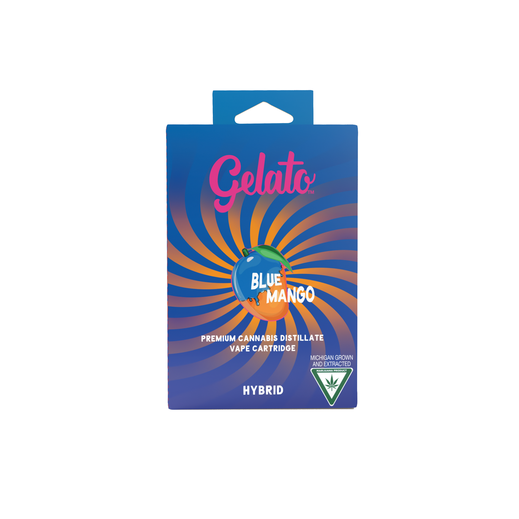 Photograph of product: Gelato | Blue Mango