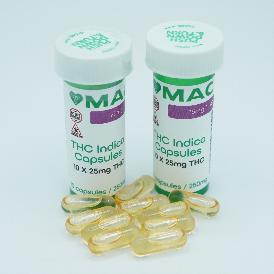 Photograph of product: TH-oui Oui'd Capsules 10x25mg