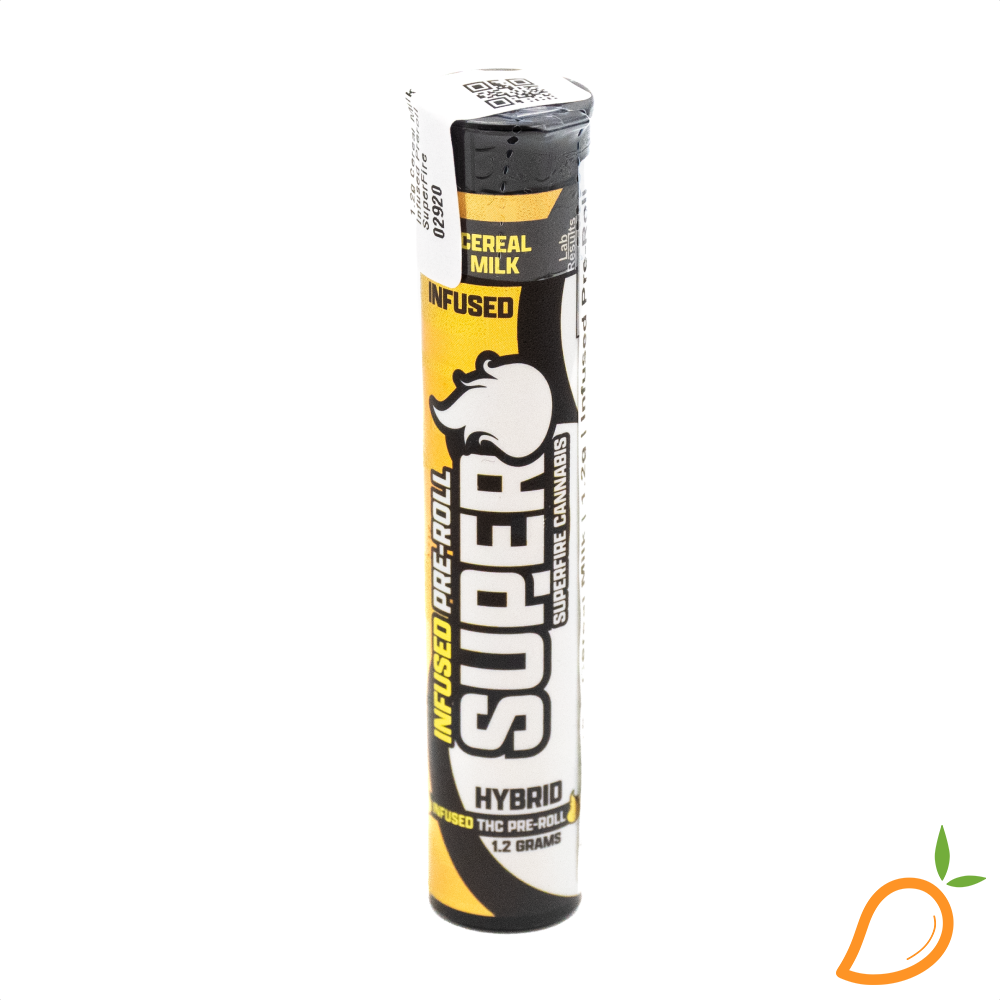 Photograph of product: 1.2g Cereal Milk Infused Preroll SuperFire