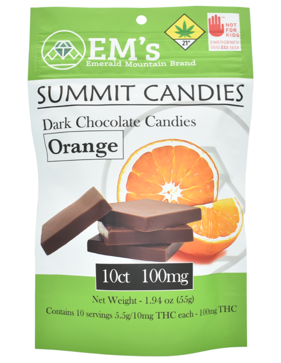 Photograph of Product: Dark Chocolate Orange - by Summit Candies