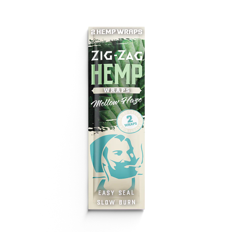 Photograph of product: Zig-Zag Hemp Wraps- Mellow Haze 2pk
