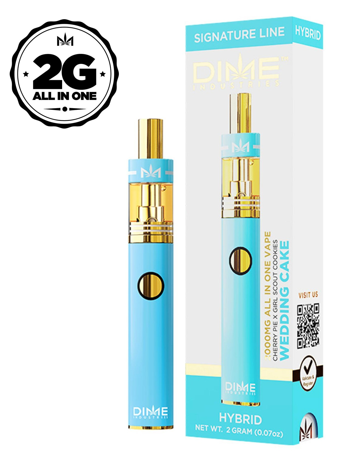 Photograph of product: VAPE DI WEDDING CAKE (H) DISPOSABLE
