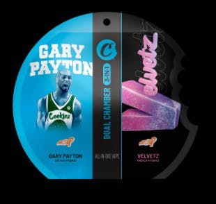 Photograph of product: Gary Payton x Velvetz - Triple Hit Dual Chamber All-In-One (1000mg)
