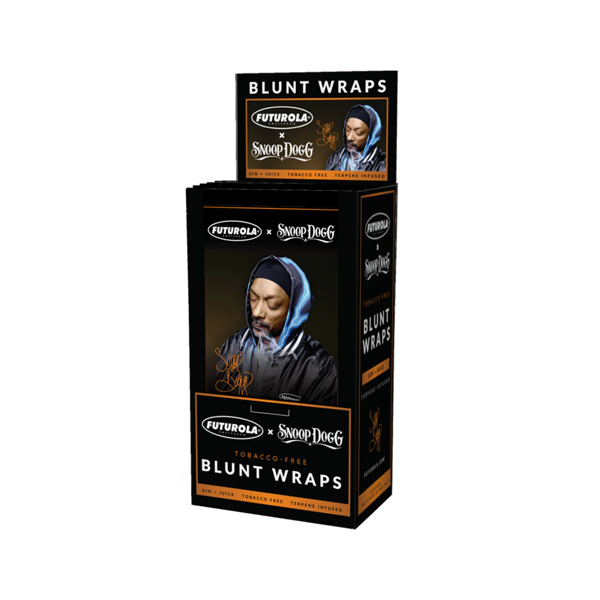 Photograph of product: Futurola x Snoop Dogg Gin & Juice Blunt Wrap