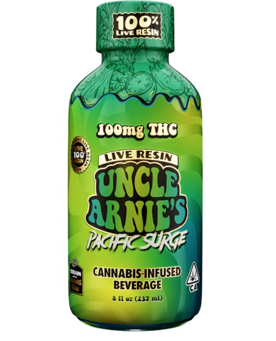 Photograph of product: Uncle Arnies Live Resin 100mg Pacific Surge