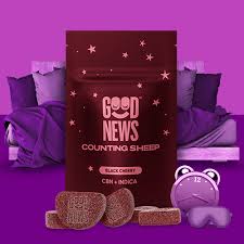 Photograph of product: Counting Sheep Black Cherry Gummies | 100mg