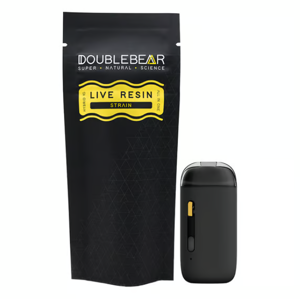 Photograph of product: Double Bear I Scream Snake (I) Live Resin AIO Disposable 1g