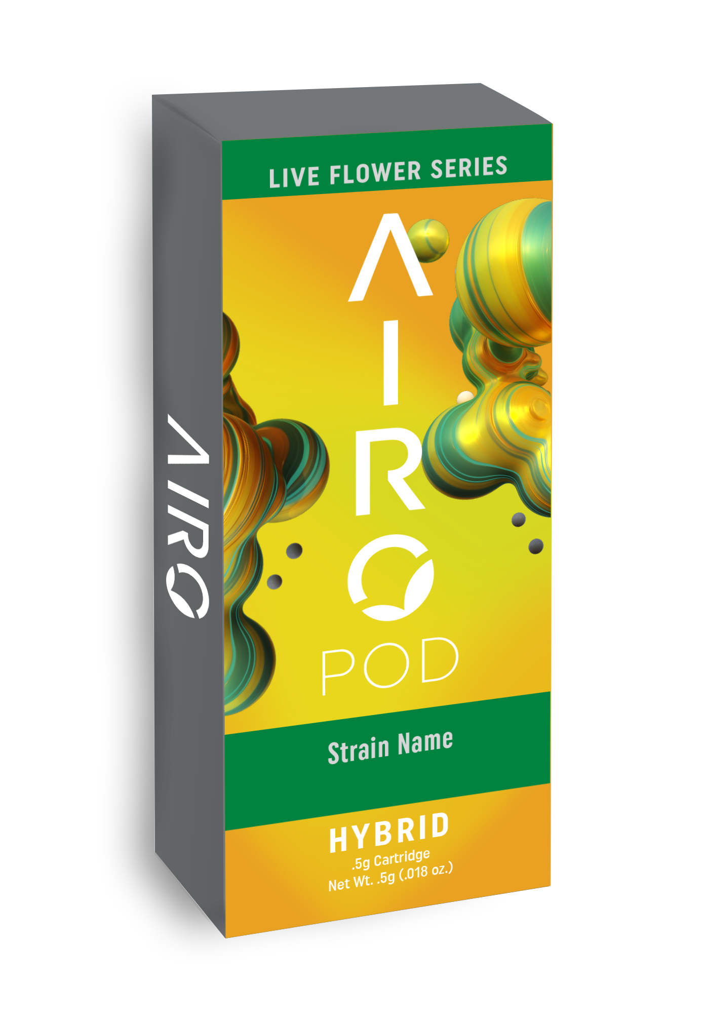 Photograph of product: AiroPro: Miami Gelato Live Flower Cartridge
