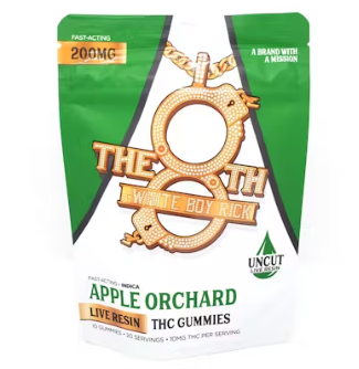 Photograph of product: Apple Orchard Live Resin Gummies