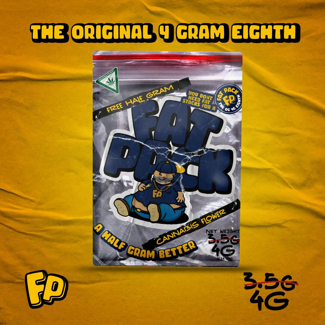 Photograph of product: Fat Pack | 4g Prepackaged Flower | Lemon Cherry Gelato