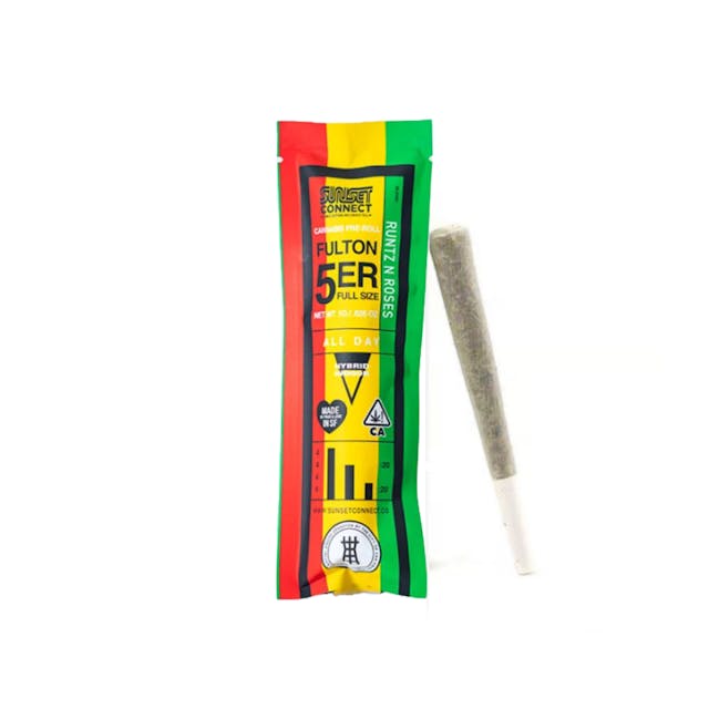 Photograph of product: Sunset Connect - Runtz N Roses - Pre-Roll - 1g - 