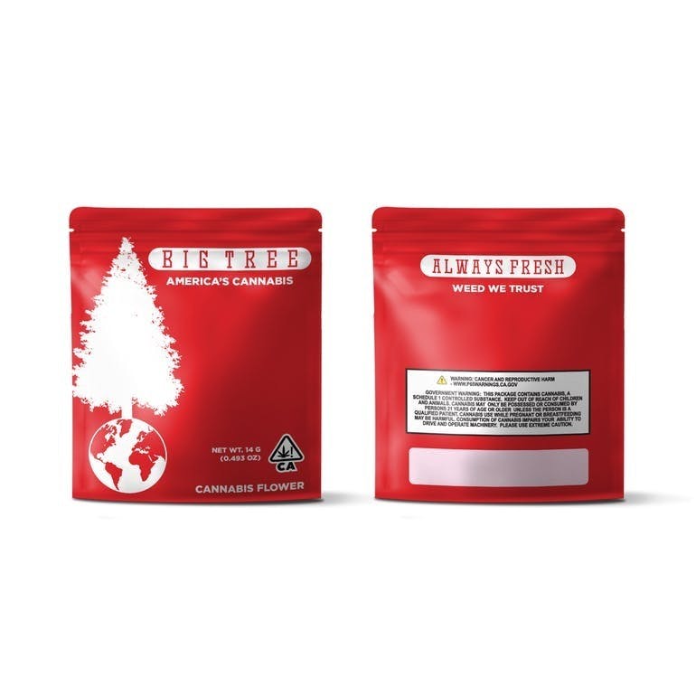 Photograph of product: Big Tree | Dosi Cola | Flower | 3.5G