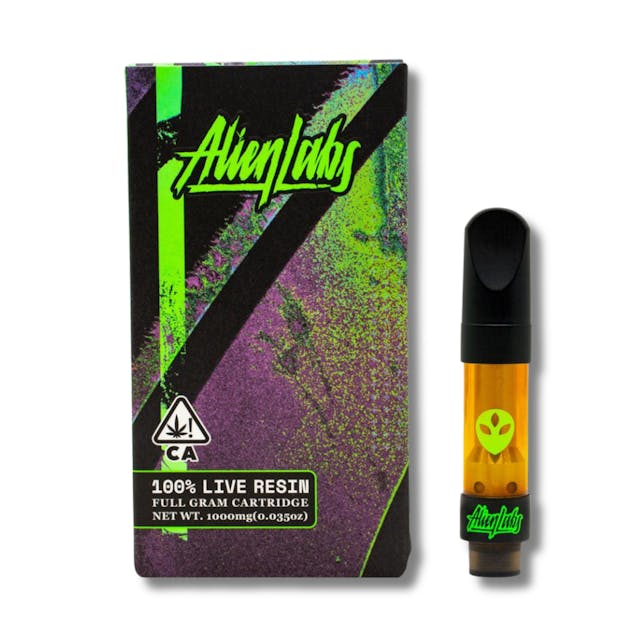 Photograph of product: Zangria Live Resin Cart 1g - 