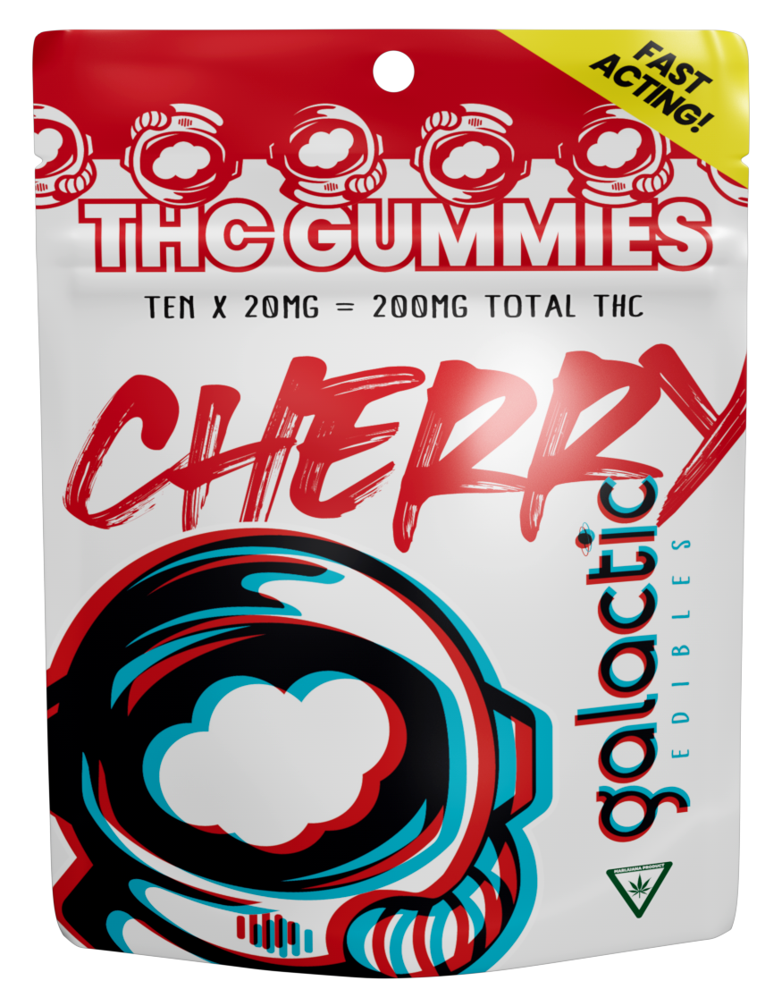Photograph of product: Cherry Fast Acting Gummies | 200mg
