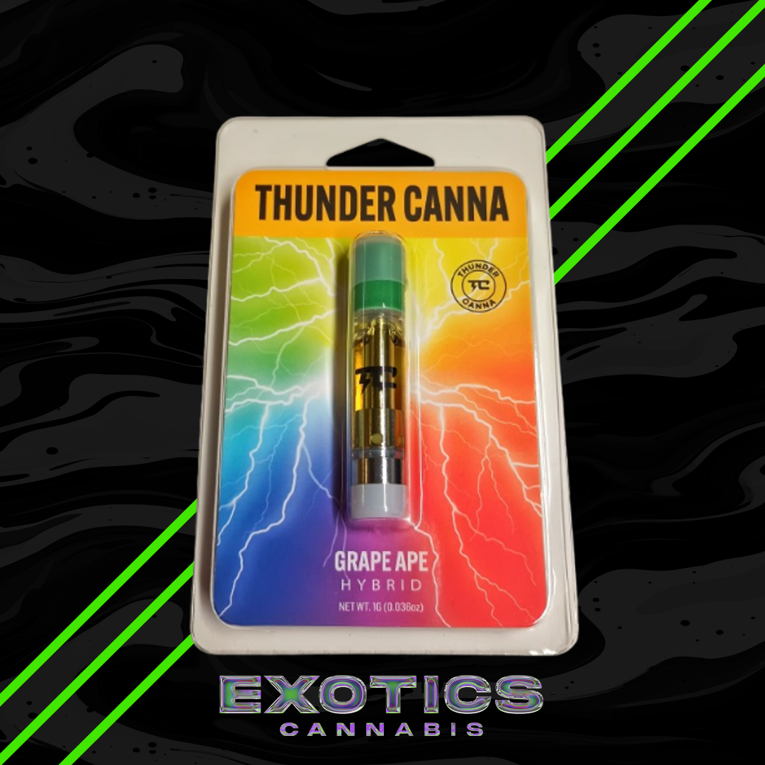 Photograph of product: Thunder Canna - Grape Ape Cartridge