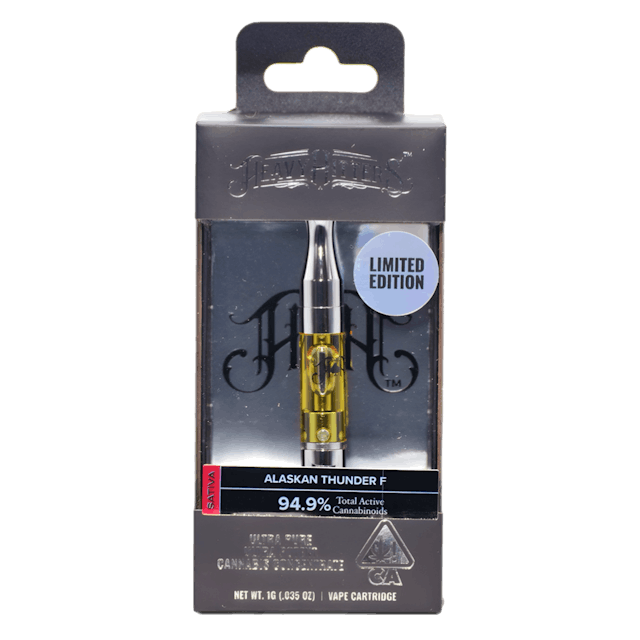 Photograph of product: Alaskan Thunder 1g Vape - 