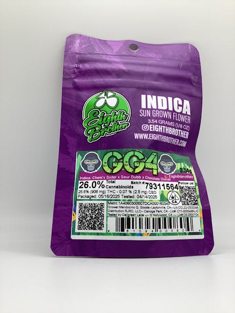 Photograph of product: GG4 - 3.5g - 