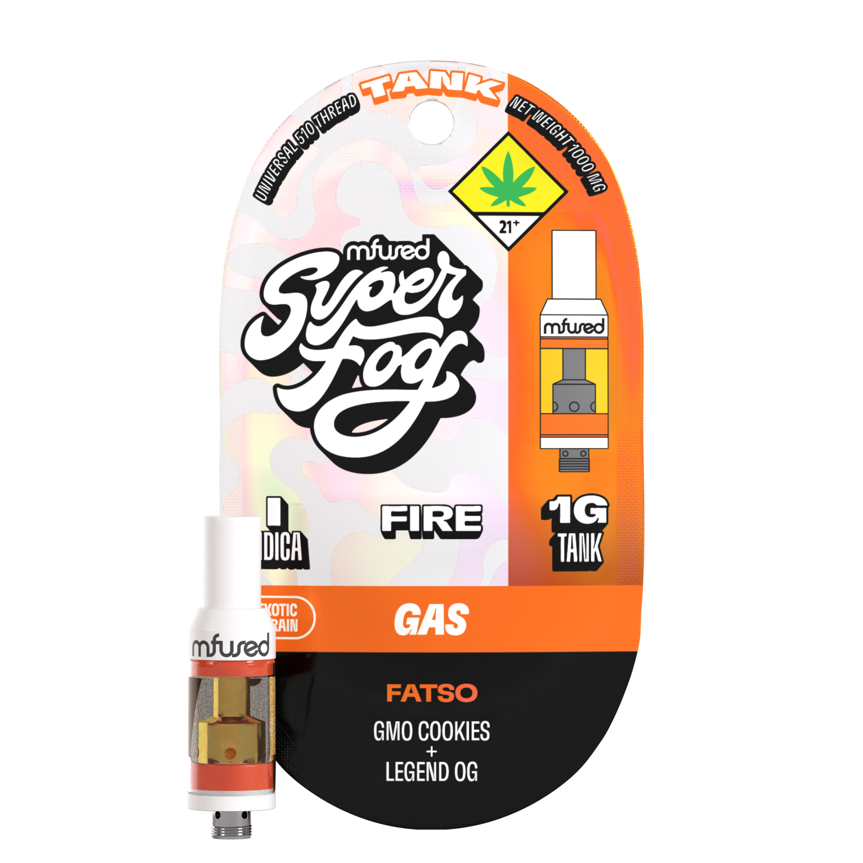 Photograph of product: MFUSED - Cartridge - Fatso Fire Tank