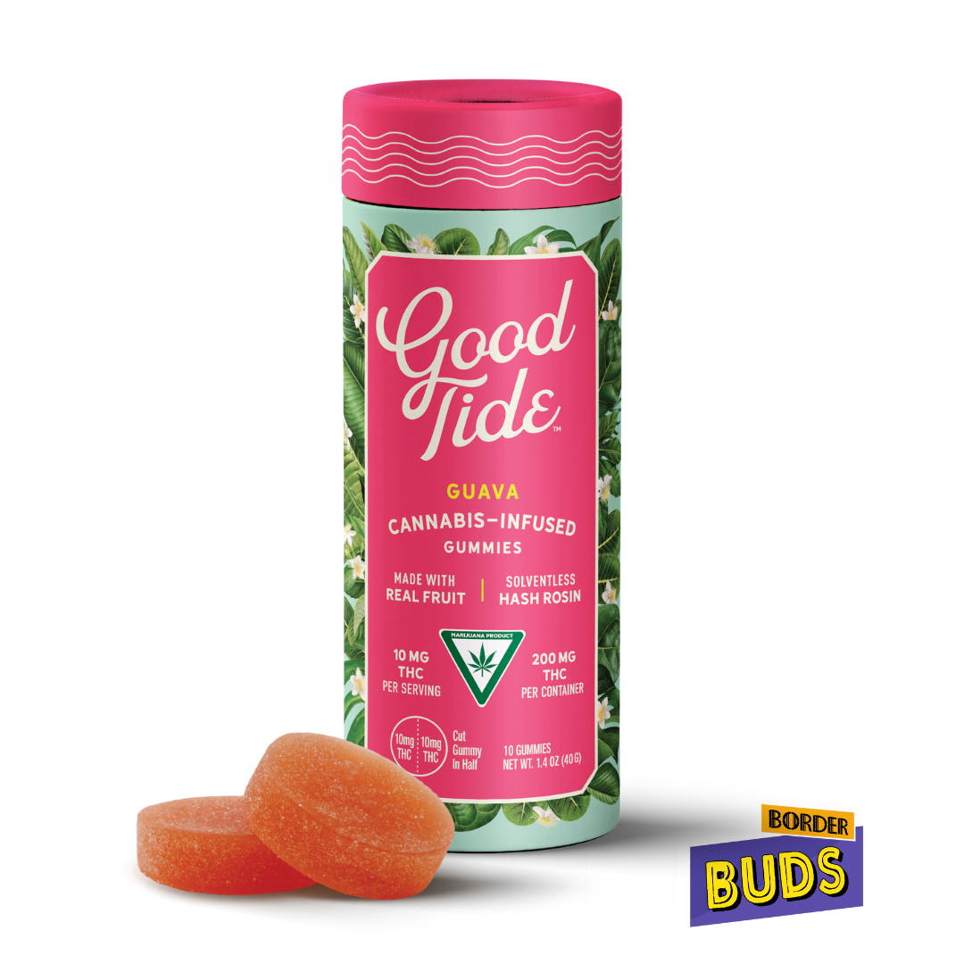 Photograph of product: Guava | Good Tide | 200mg | Gummies