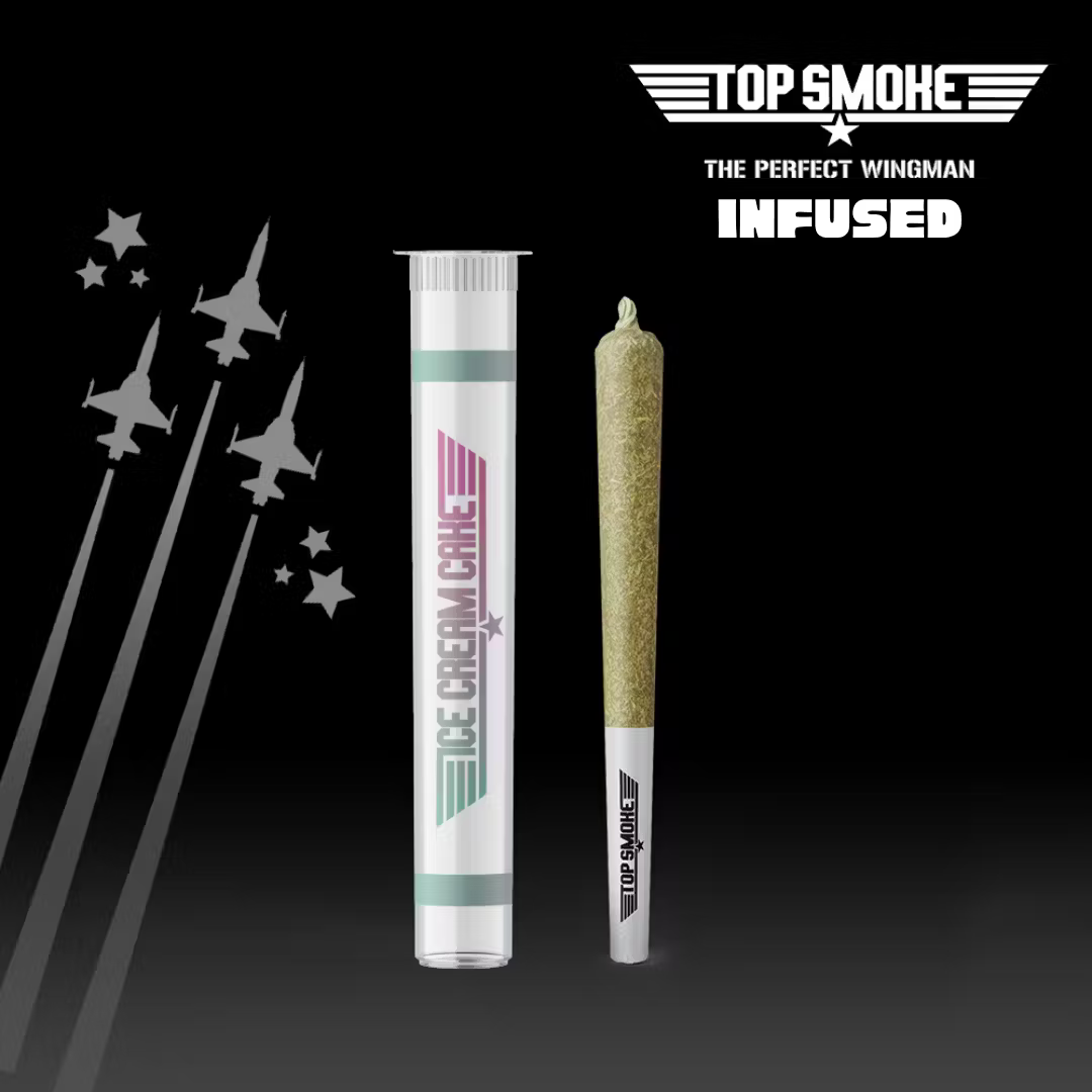 Photograph of product: Top Smoke - Ice Cream Cake - Pre-roll - 1g