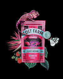 Photograph of product: Lost Farm Raspberry Live Resin Gummies