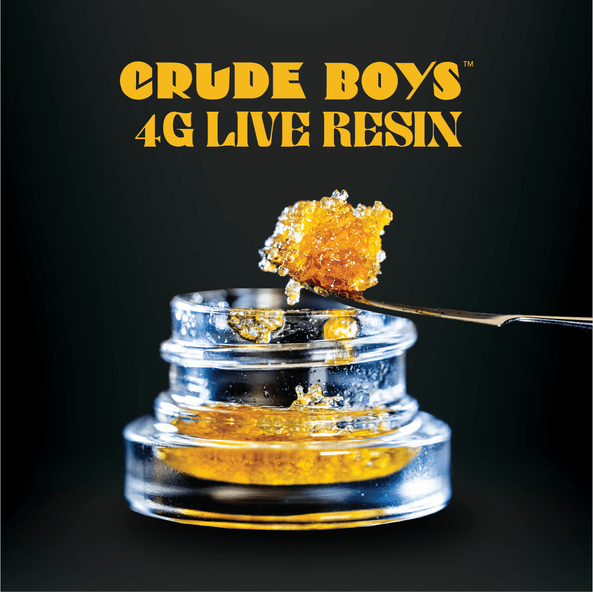 Photograph of product: Dutch Treat Live Resin | Crude Boys | 4g