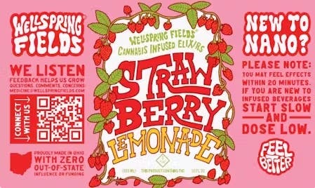 Photograph of product: Strawberry Lemonade Elixir Drink | 55mg - 