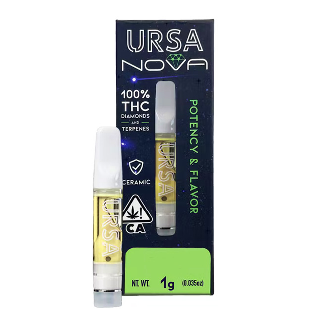Photograph of product: NOVA | BLACK CHERRY GELATO LIQUID DIAMOND CART - 1 G
