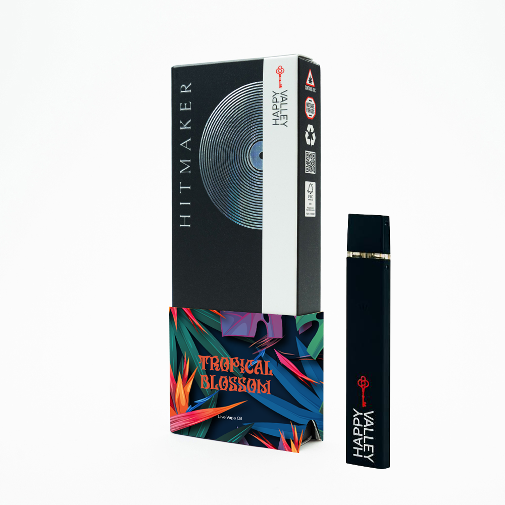 Photograph of product: Hitmaker Disposable Vape 1g - Tropical Blossom