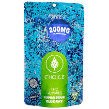 Photograph of Product: Choice - Super Sour Blue Razz 200mg