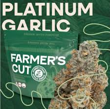Photograph of product: Platinum Garlic Flower | 3.5g - Farmers Cut