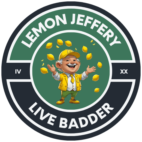 Photograph of product: Lemon Jeffery Live Badder - Four20