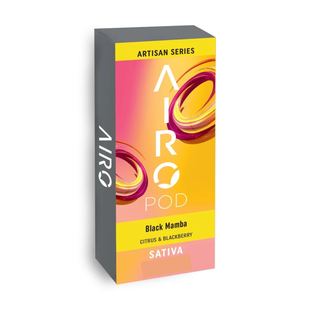 Photograph of product: AiroPro | Black Mamba Cartridge | 1g *AIROPRO BATTERY NEEDED*