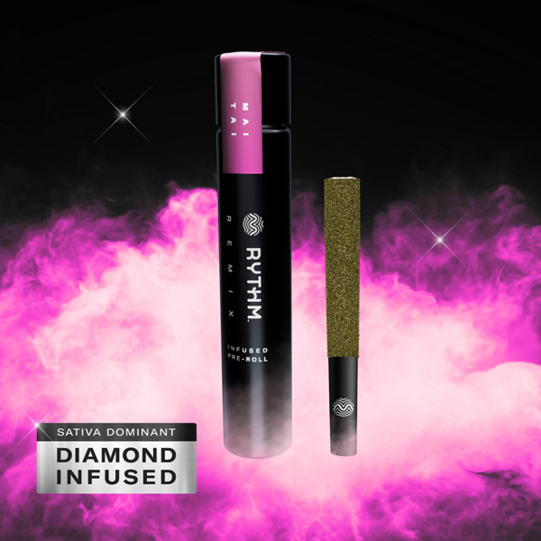 Photograph of product: Mai Tai | Pre-Roll | Single Infused | Oui'd | 1g