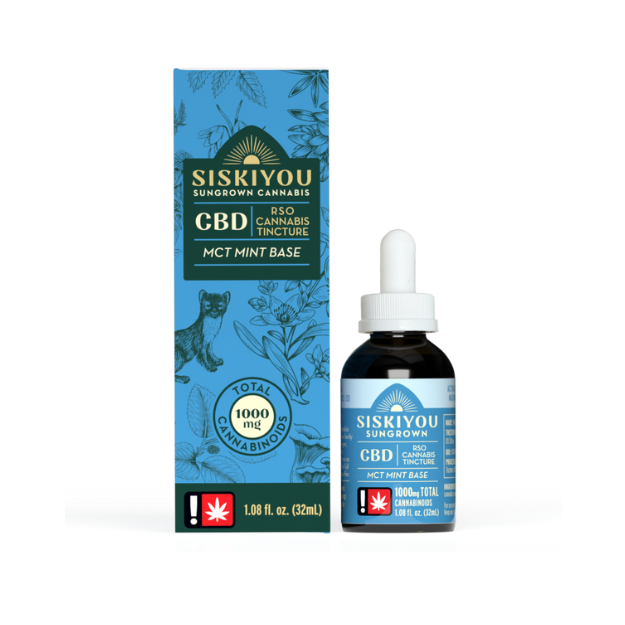 Photograph of product: HIGH CBD MCT TINCTURE (MINT)