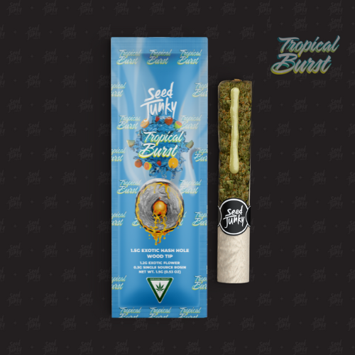 Photograph of product: Seed Junky - 1.5g au chocolat Hole - Tropical Burst