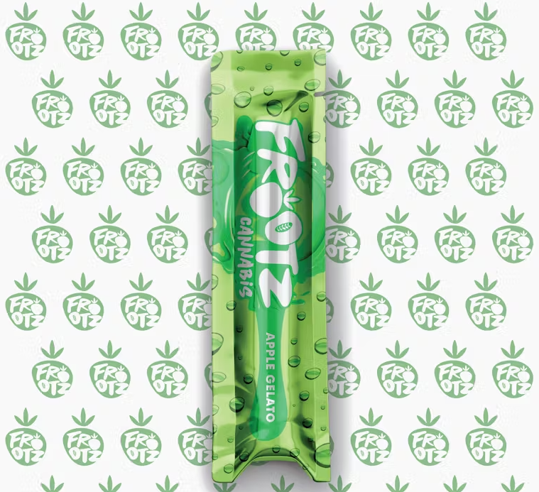 Photograph of product: Frootz - Apple Gelato - Disposable Vape