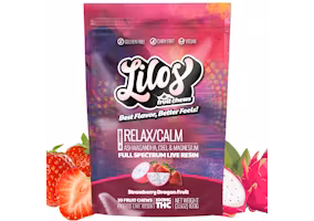 Photograph of product: 1:1 TH-oui/CBD Strawberry Dragonfruit Live Resin Gummies 20pk | 100mg
