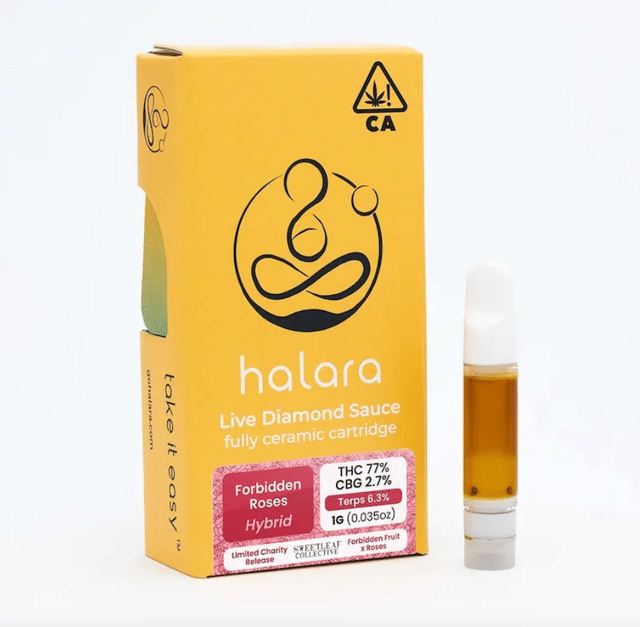 Photograph of product: Forbidden Roses LDS 1g Cart - 