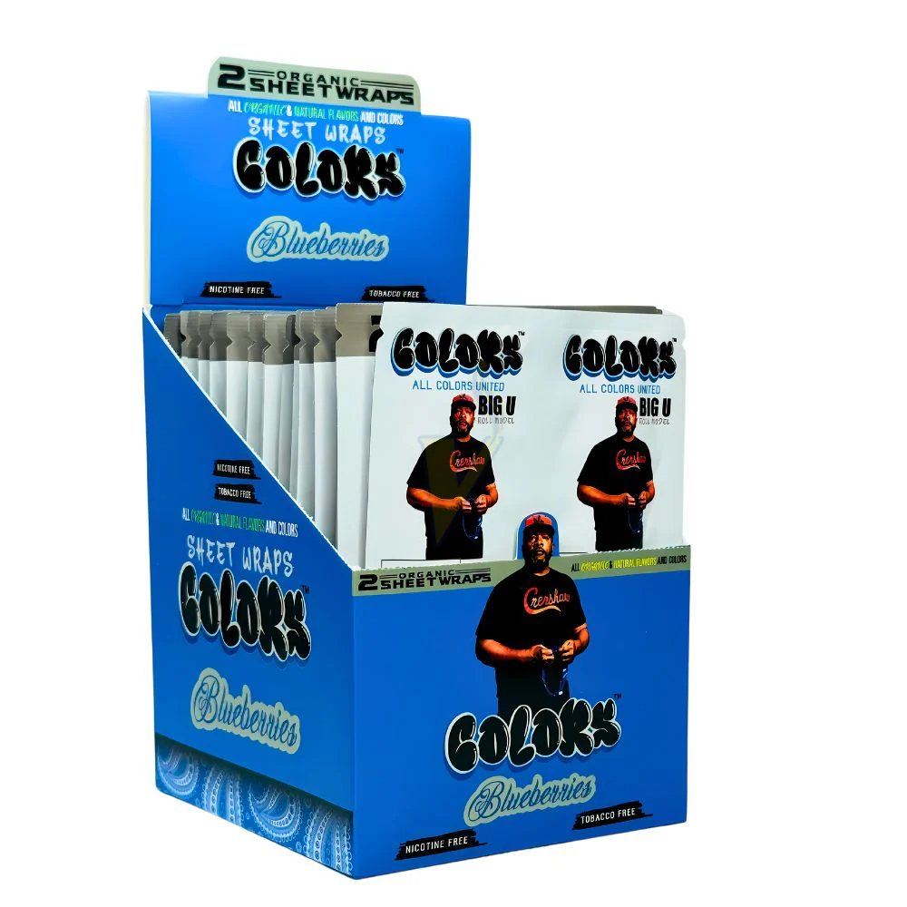 Photograph of product: Crenshaw - Color Wrap - BlueBerries