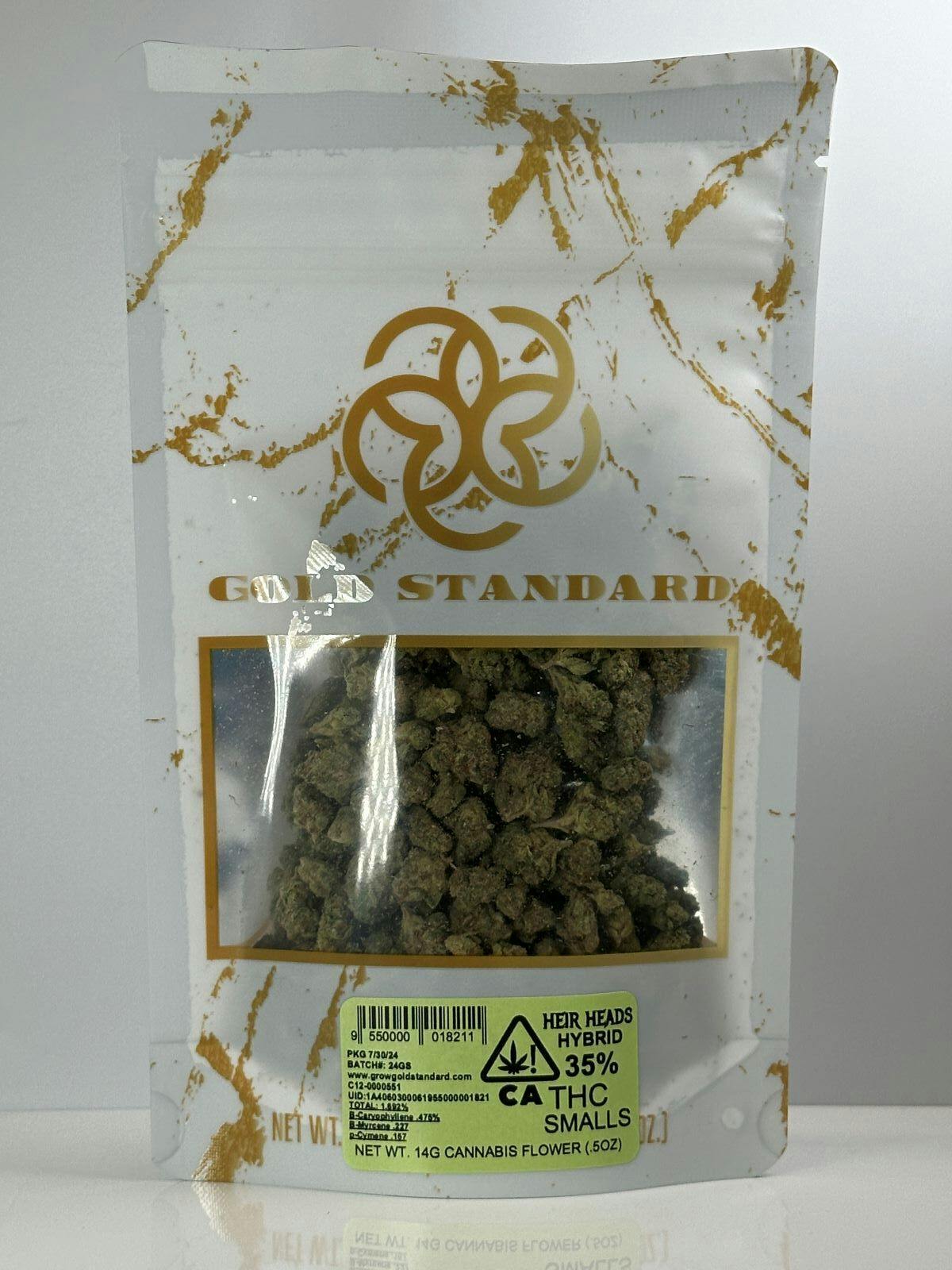 Photograph of product: Gold Standard Heir Heads SMALLS 1/2 PD 35%