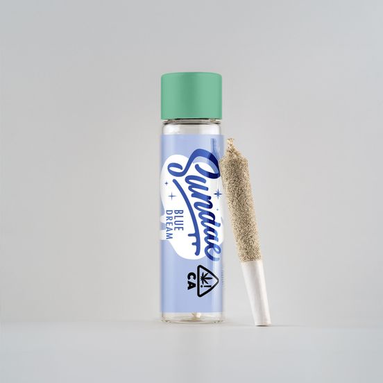 Photograph of product: Sundae - Blue Dream Infused Pre Roll - .5g - 